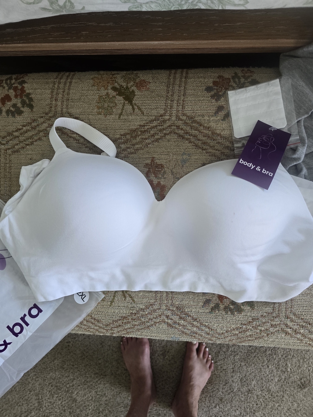 Body & Bra White Seamless Strapless T-Shirt Bra